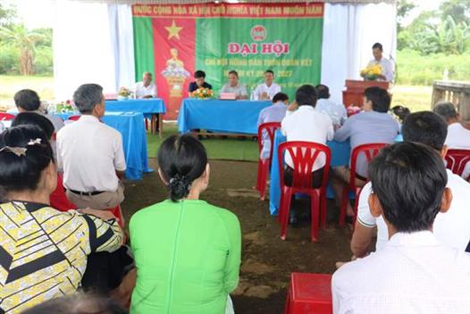 Đại hội Chi Hội Nông dân Đoàn Kết, xã Cam Chính nhiệm kỳ 2022-2027