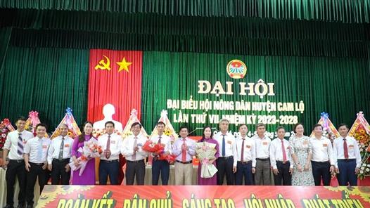Đại hội đại biểu Hội Nông dân huyện Cam Lộ nhiệm kỳ 2023 - 2028