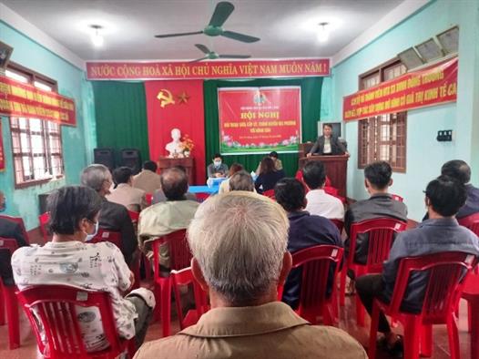 Hội Nông dân huyện Hải Lăng tổ chức đối thoại giữa cấp ủy, chính quyền với nông dân