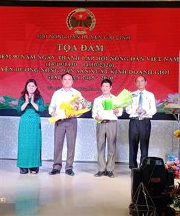Hội Nông dân huyện Gio Linh tổ chức tọa đàm kỷ niệm 90 năm Ngày thành lập Hội Nông dân Việt Nam (14/10)