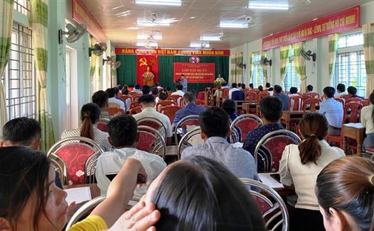 Hội Nông dân huyện Đakrông tổ chức tập huấn cho cán bộ hội cơ sở năm 2023