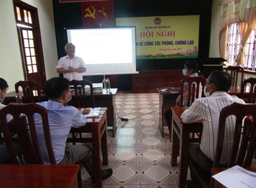 Hội Nông dân tỉnh triển khai chương trình phòng, chống Lao