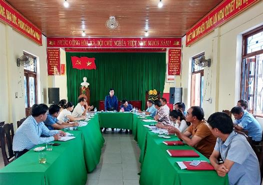 Hội Nông dân huyện Hải Lăng tổ chức công tác giám sát