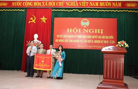 Hội Nông dân tỉnh sơ kết giữa nhiệm kỳ thực hiện Nghị quyết Đại hội Hội Nông dân tỉnh lần thứ XI, nhiệm kỳ 2018 – 2023