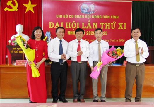 Đại hội Chi bộ cơ quan Hội Nông dân tỉnh khóa XI, nhiệm kỳ 2020 – 2025