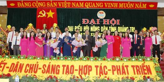 Đại hội đại biểu Hội Nông dân tỉnh Quảng Trị lần thứ XII: Ông Trần Văn Bến được bầu tái giữ chức Chủ tịch