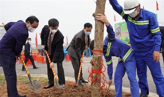 Lễ phát động tết trồng cây “đời đời nhớ ơn Bác Hồ” Xuân Nhâm Dần 2022