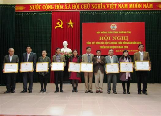 Hội Nông dân tỉnh tổng kết công tác Hội năm 2018