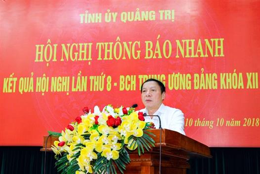 Thông báo nhanh kết quả Hội nghị Ban Chấp hành Trung ương lần thứ 8, khóa XII