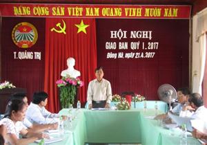 Hội nghị giao ban công tác Hội và phong trào nông dân quý I năm 2017