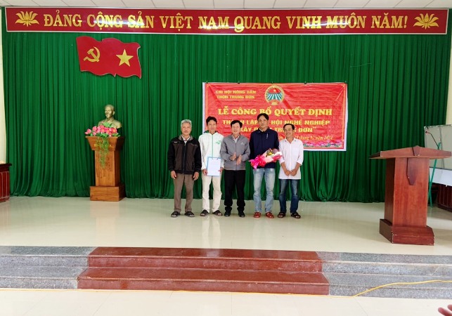 Hội Nông dân xã Hải Định: Thành lập Chi hội nghề nghiệp